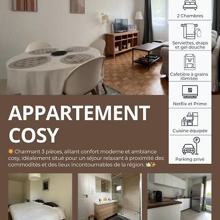 Appartement Cosy Et Confortable Saint-Genis-Laval Esterno foto